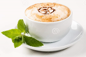 Cafe Con Chocolate Y Menta