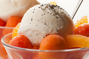 Helado Con Fruta